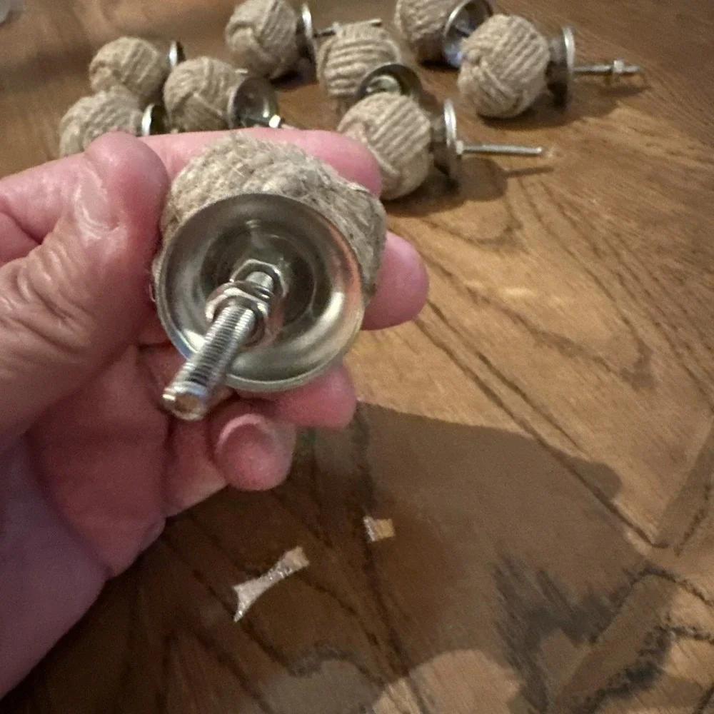 Cabinet Pull Door Handle knob Decorative Set of 10 piece Lot